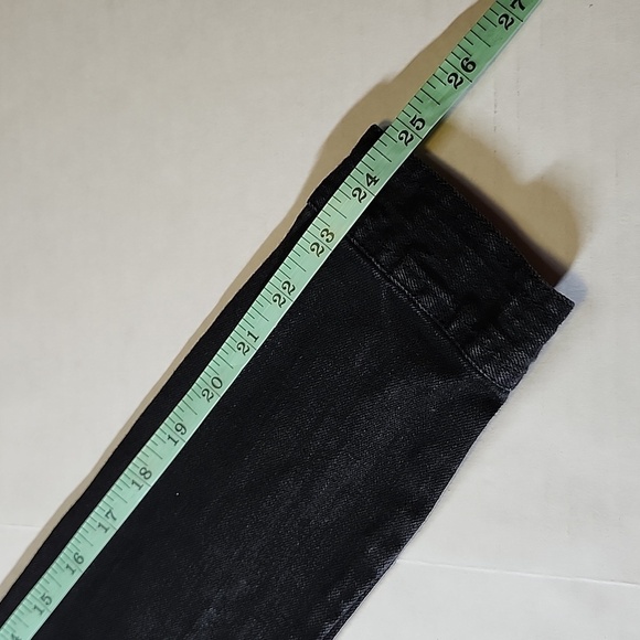 Garage Black Denim Jean Jacket Size XS/TP - Picture 3 of 8